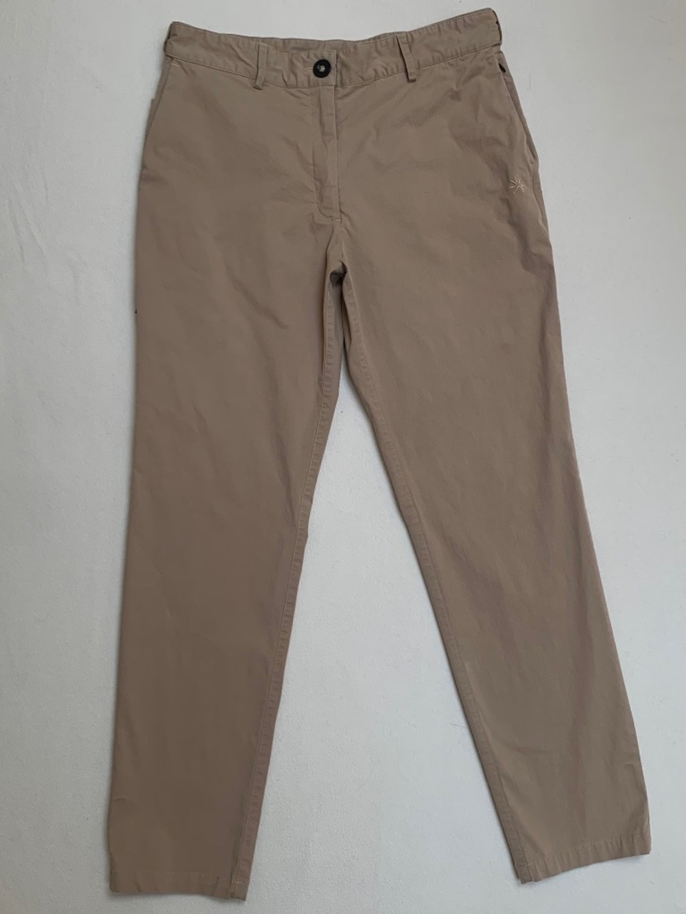 Tropicfeel Chino Beyond Travel Pants Women’s Large Tan Zippered Pockets